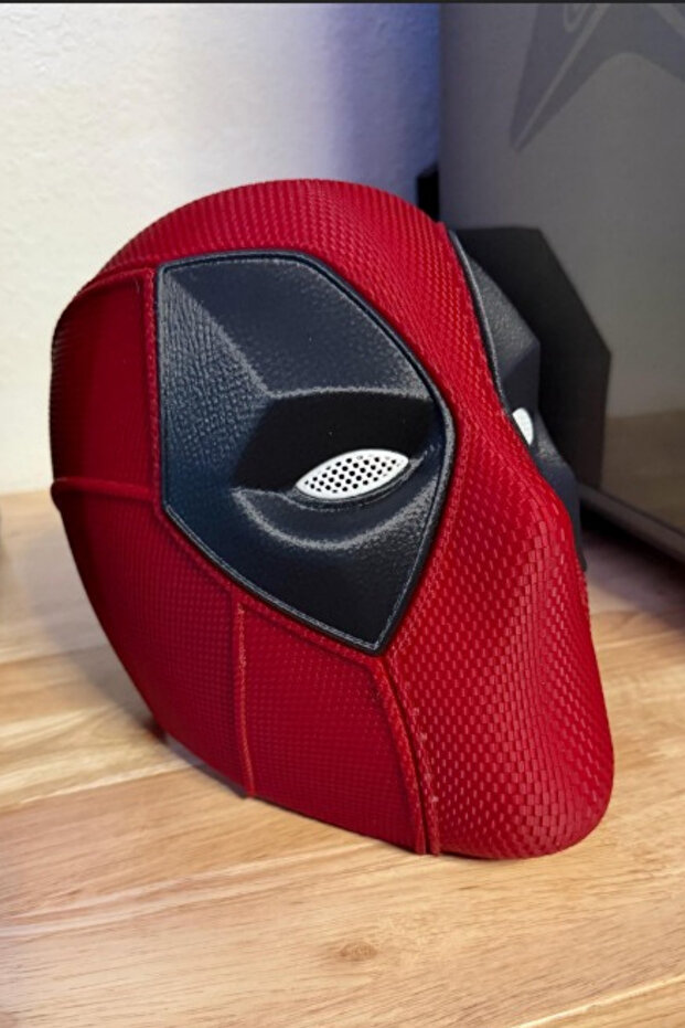 Deadpool Maske – 3D Baskı - 5