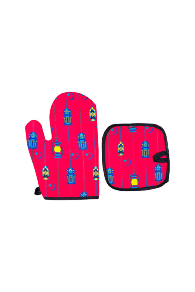 Red Ramadan Oven Glove