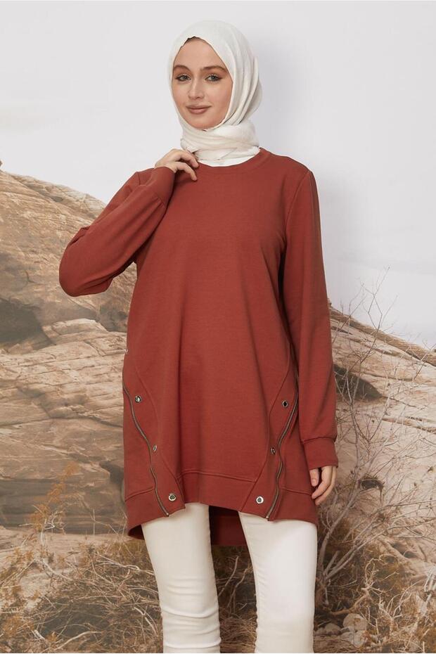 Eyelet Detailled Tracksuit Tunic 45981