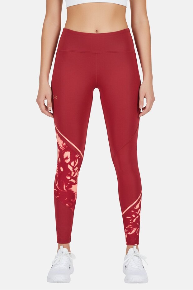 Women Sportswear Fit Training Leggings, Maroon