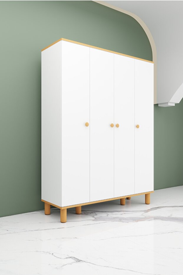 Buğlem 4 Kapaklı Gardırop - 5