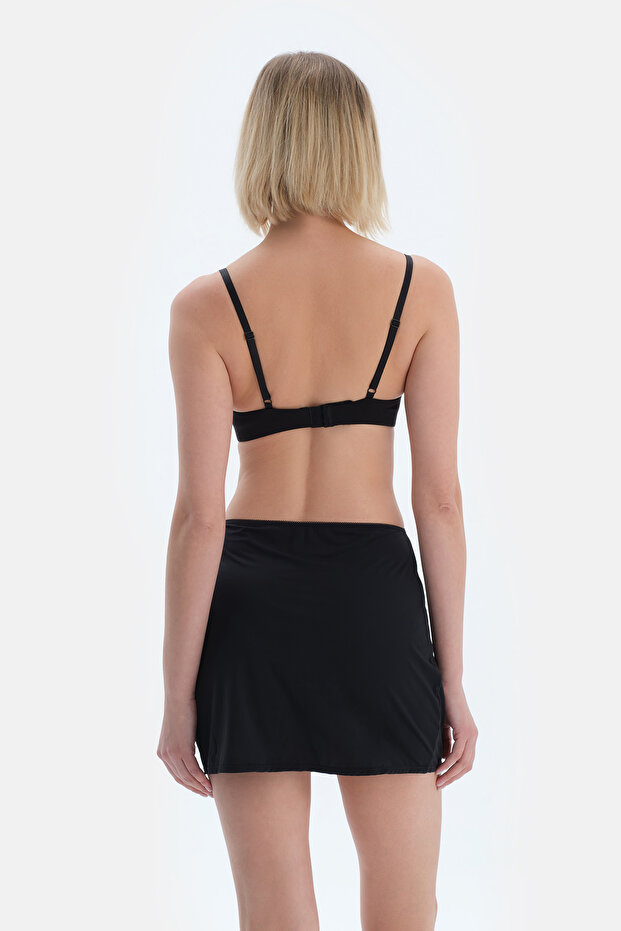 Siyah Mini Jupon - 2