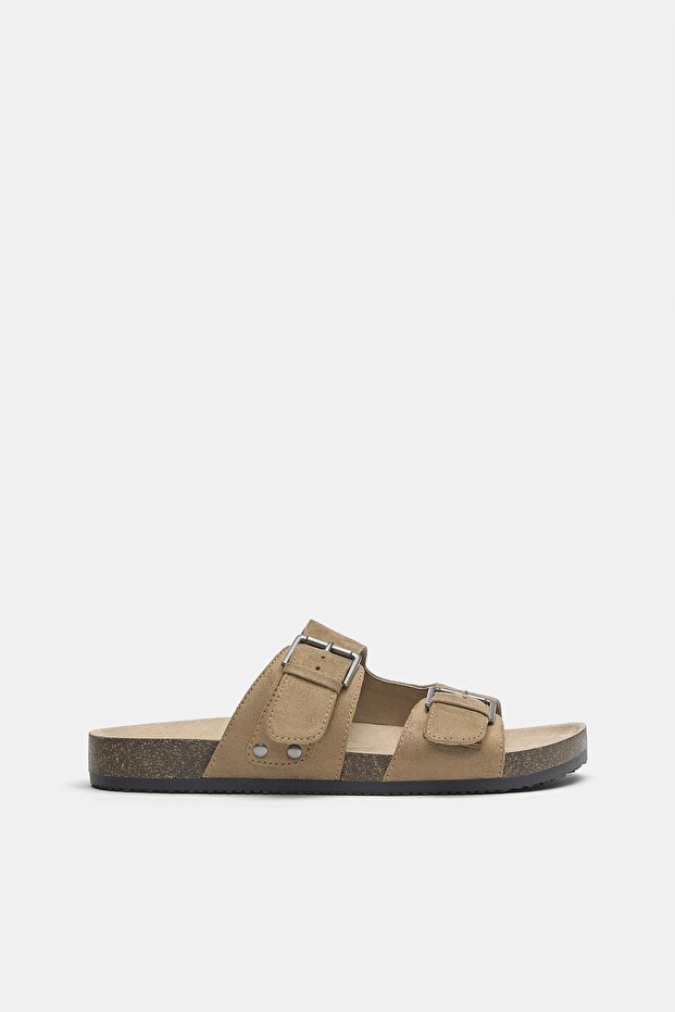 Tokalı bantlı sandalet - 2