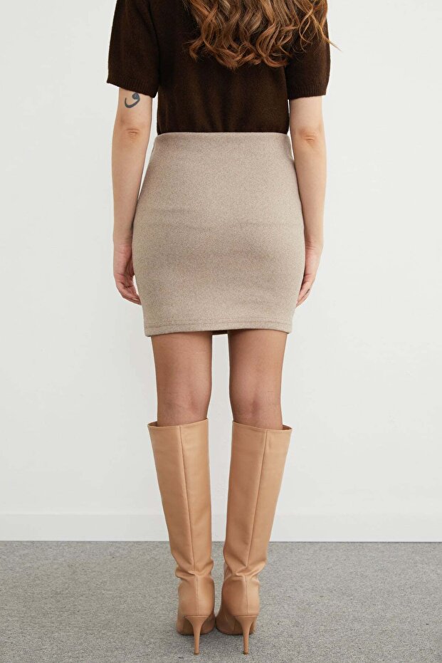 Basic Kaşe Kalem Etek - 8