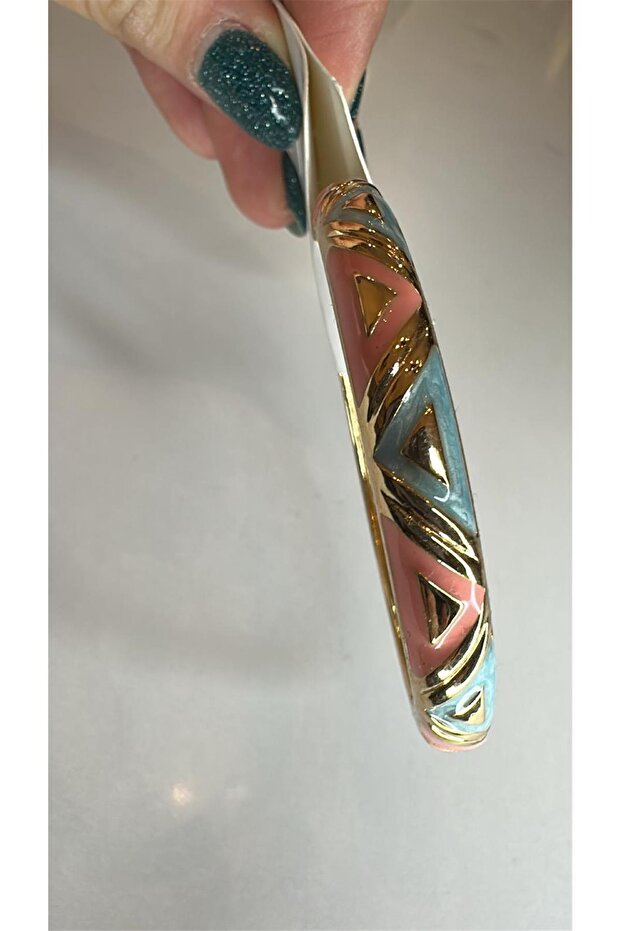 مشبك منقوش ملون - 3