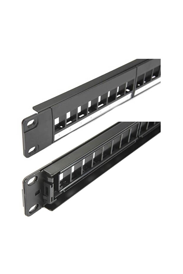 24 Port Cat5e Cat6 Patch Panel Boş - 8