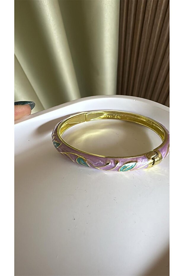 مشبك منقوش ملون - 2