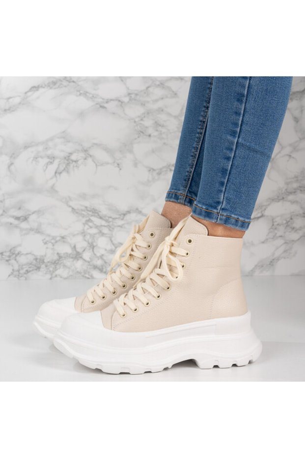 Sneakersi dama din piele ecologica Codruta