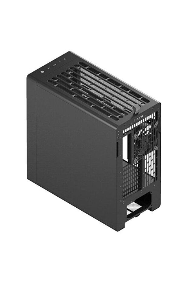 BF 360 Flow Black 2x180mm 1x140mm Fan Temperli Cam USB 3.2 Mid Tower ATX Gaming Kasa - 4