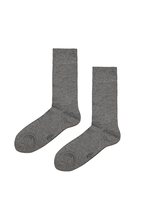 Tekli Bambu Karışımlı Çorap - 2