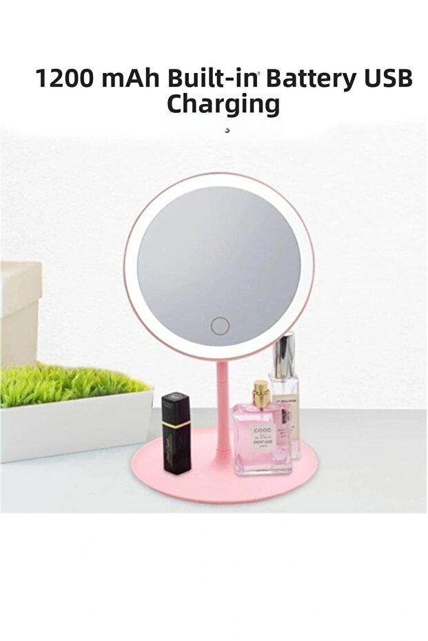 مرآة مكياج قابلة للتعديل باللمس - 2