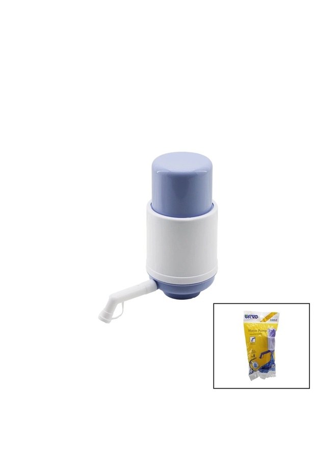 Small - Flat Manual Bottle Water Pump with Bagged Packaging and Anti-Drip Cap (5047)