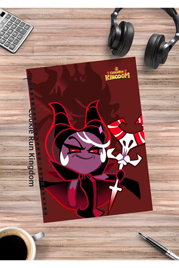 Cookie Run Kingdom Anime Spiral Notebook A5 (50 Sheets)