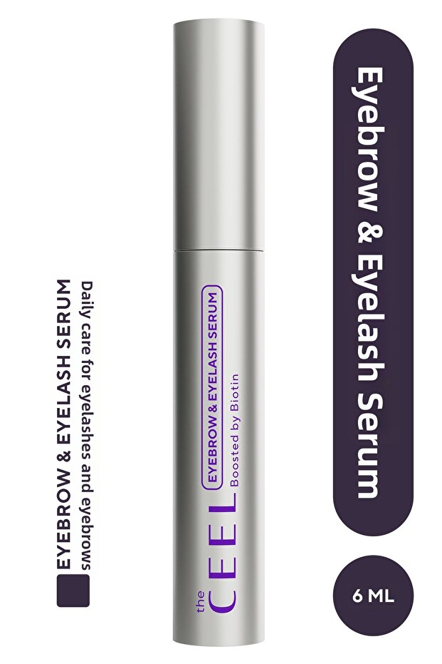 Eyebrow & Eyelash Care Serum Peptide Complex, Arginine, Castor Oil, Biotin 6 ml