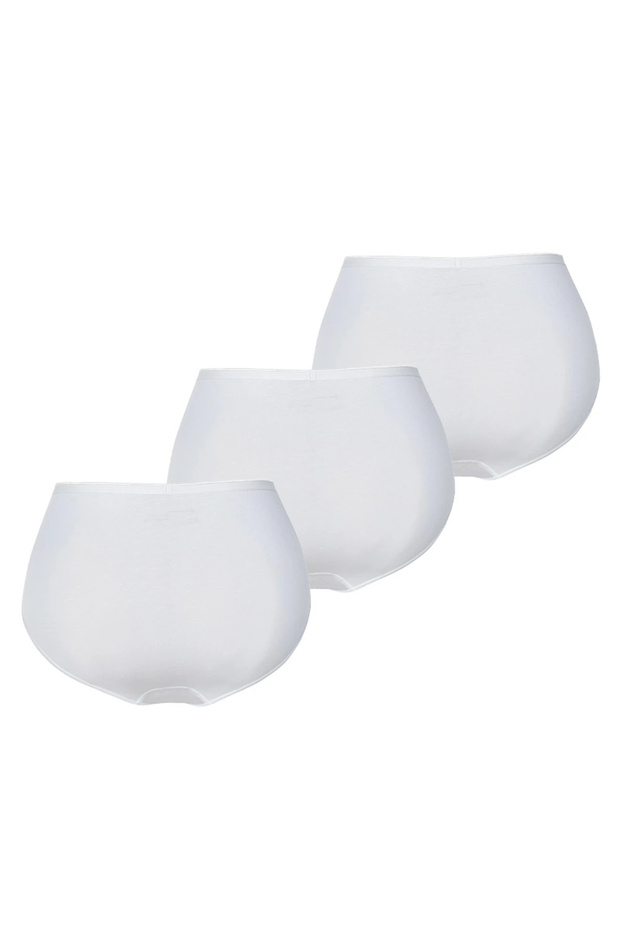 Kadın Külot 3lü Paket Essential 1577 - Beyaz - 2