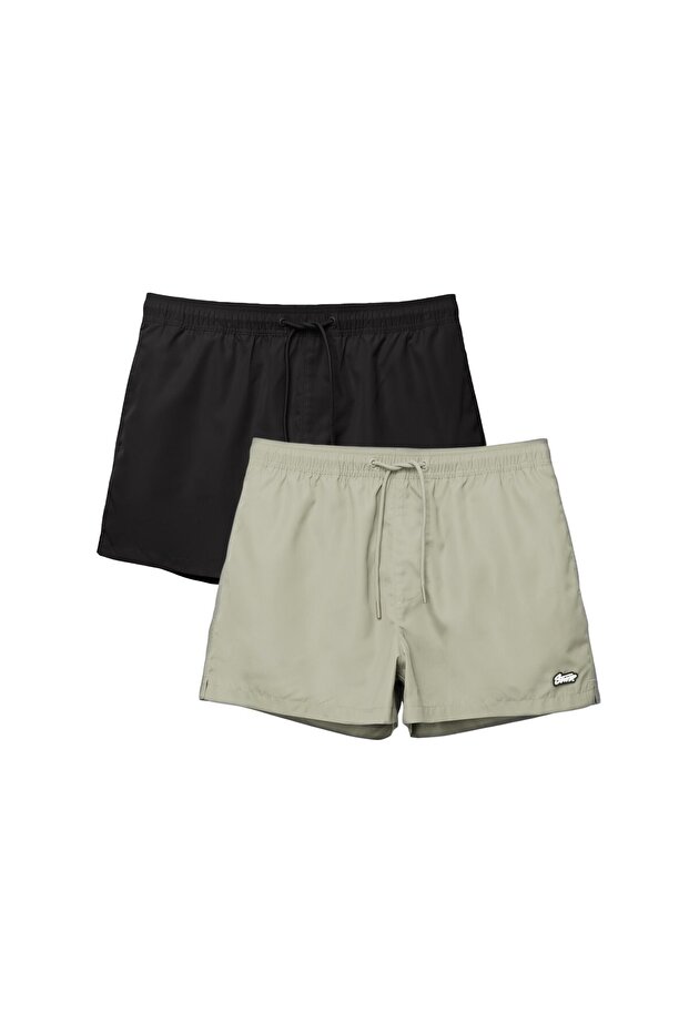 2'li basic deniz şortu seti - 3