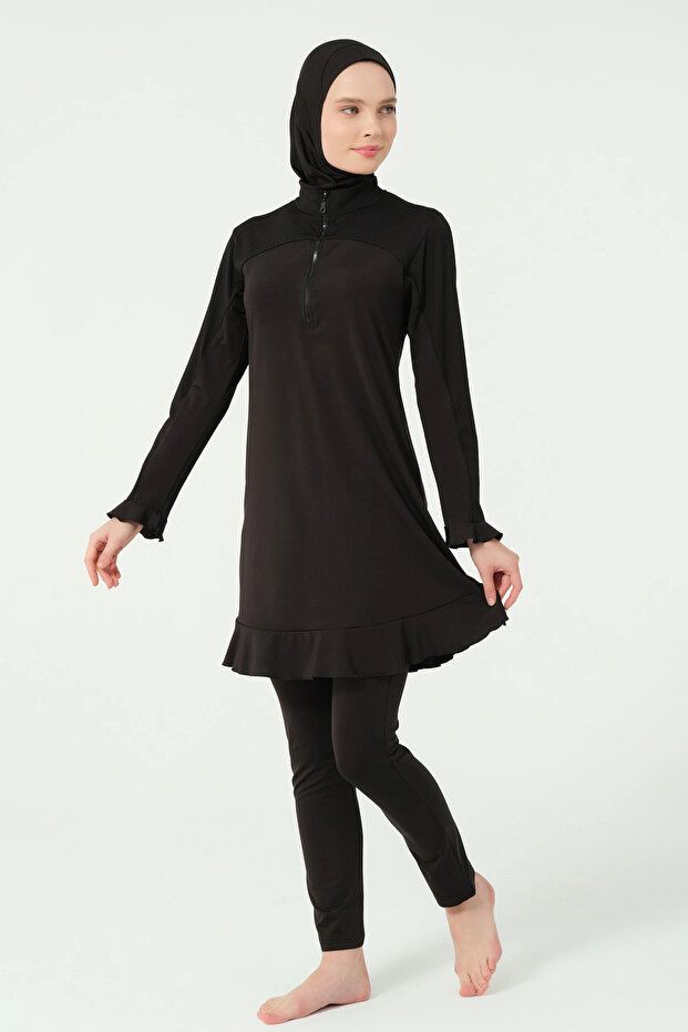 Volan Deyatlı Tesettür Mayo - 4