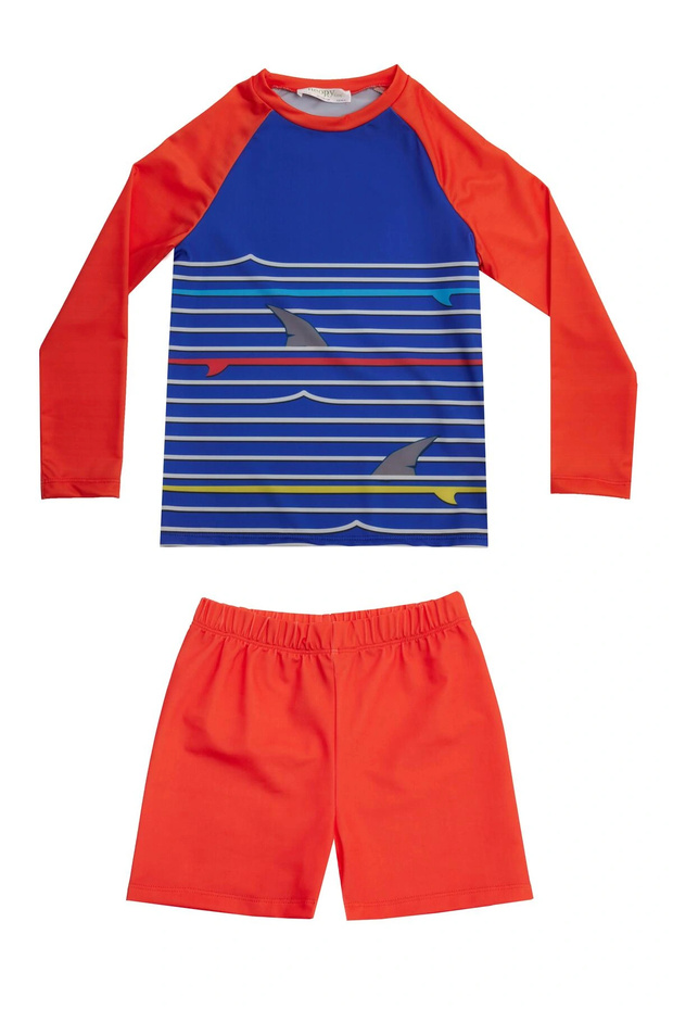 Bahrain Long Sleeve Boy's Swimsuit 5244