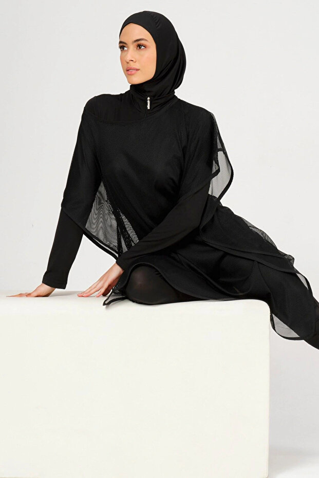 Dalgıç Tulum Havuz Tesettür Mayo - 2