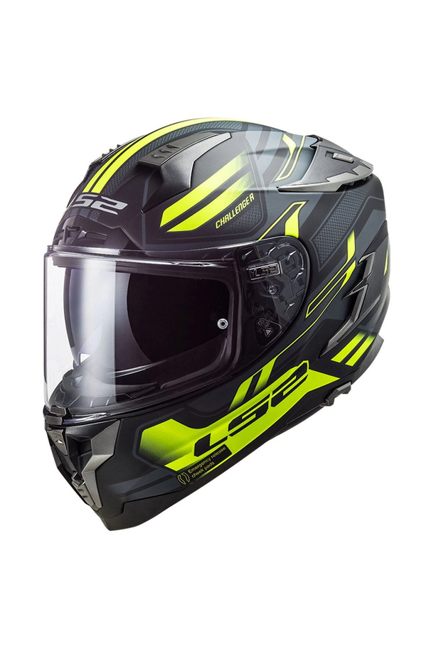 CHALLENGER SPIN MAT SİYAH-KOBALT KASK - 3