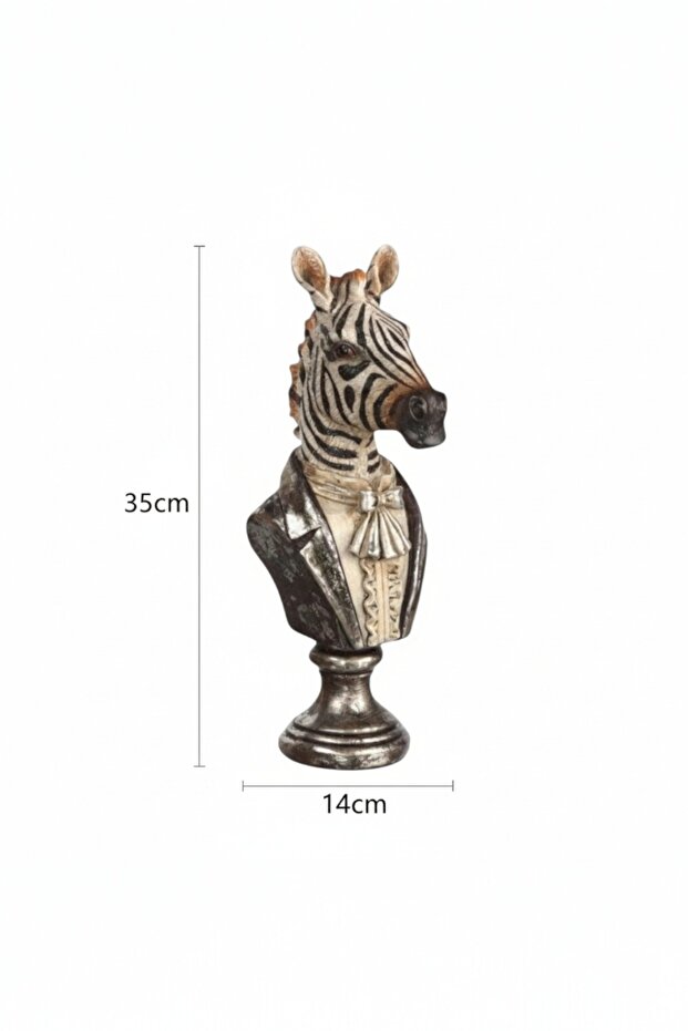 Dekoratif Zebra Biblo - 2