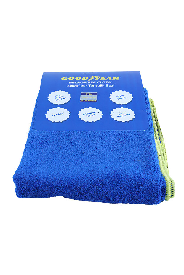 MİKROFİBER BEZ MAVİ - 6