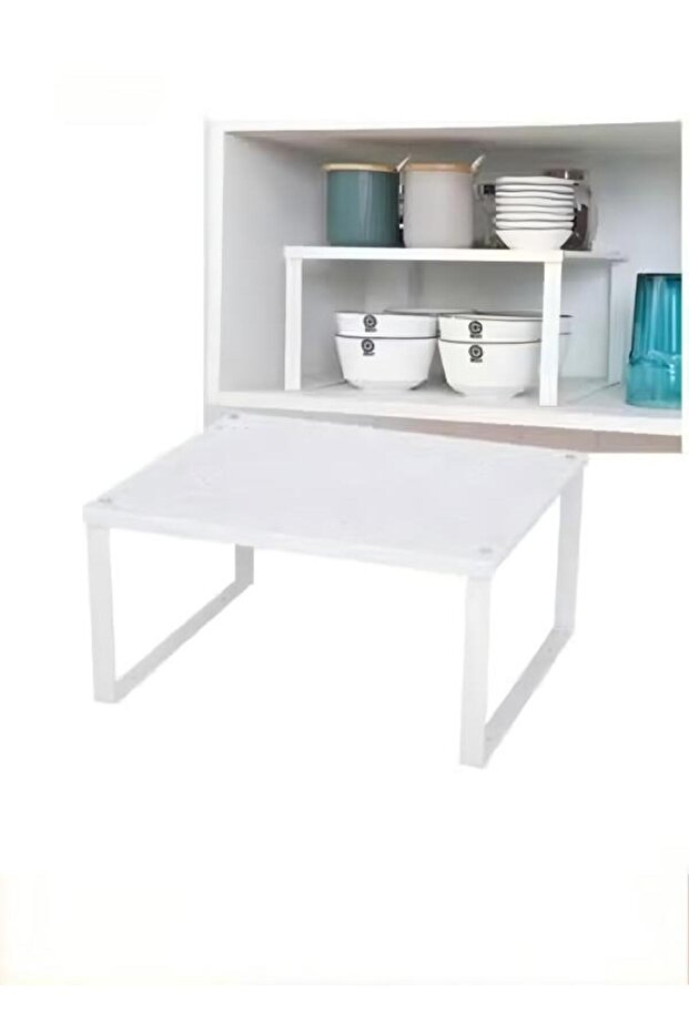 منظم رفوف المطبخ العامة القابلة للتكديس - 1