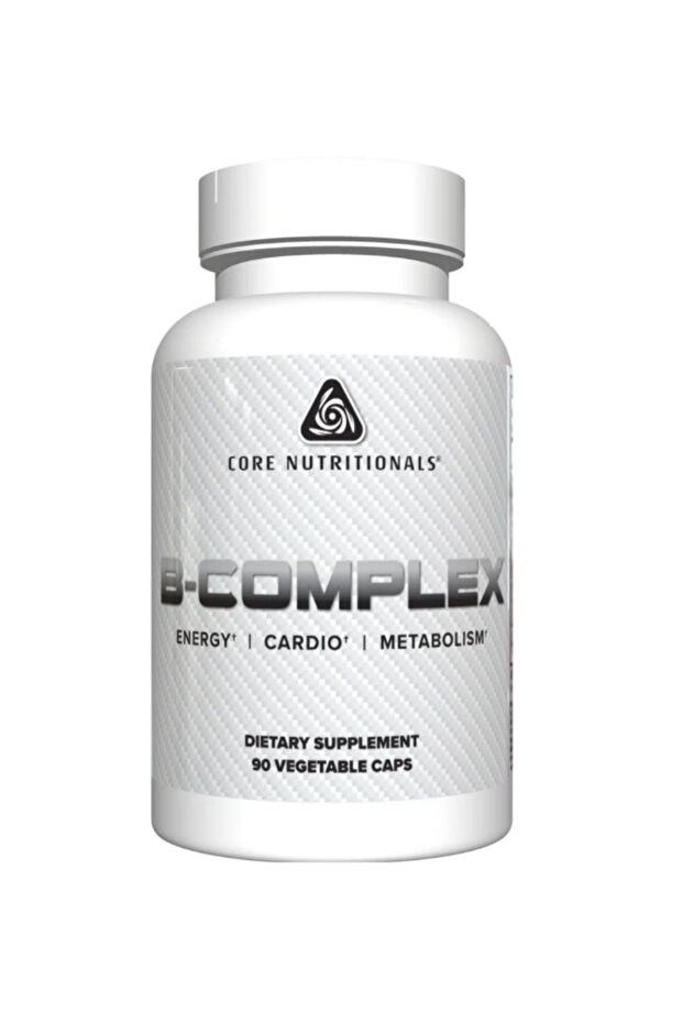 Complete B-Vitamin Complex, Energy & Metabolism Support – 90 Capsules