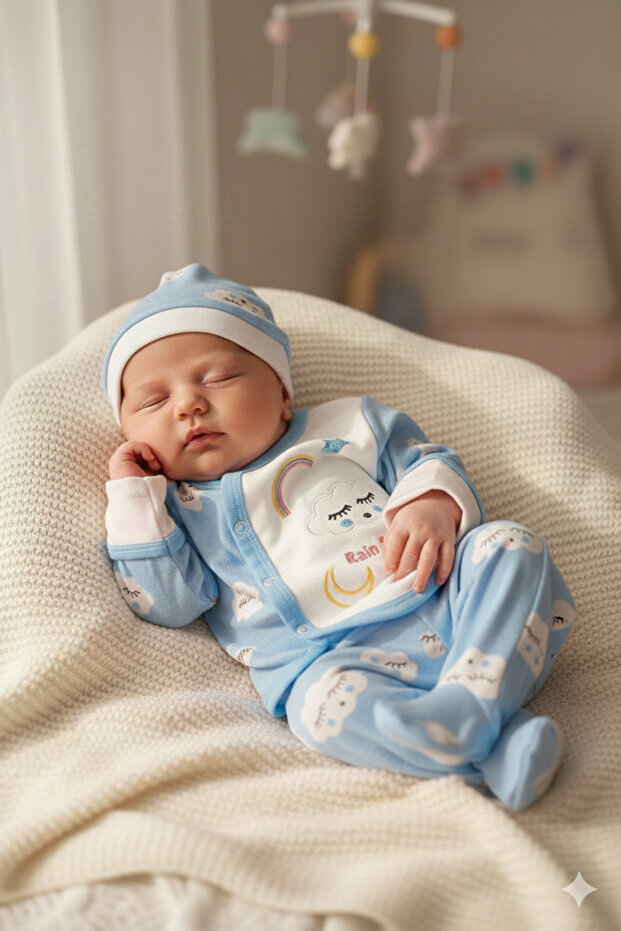 Little Baby 0-3 Ay Bebek Hastane Çıkışları, Bebek Kıyafetleri, Bebek Zıbın Setleri