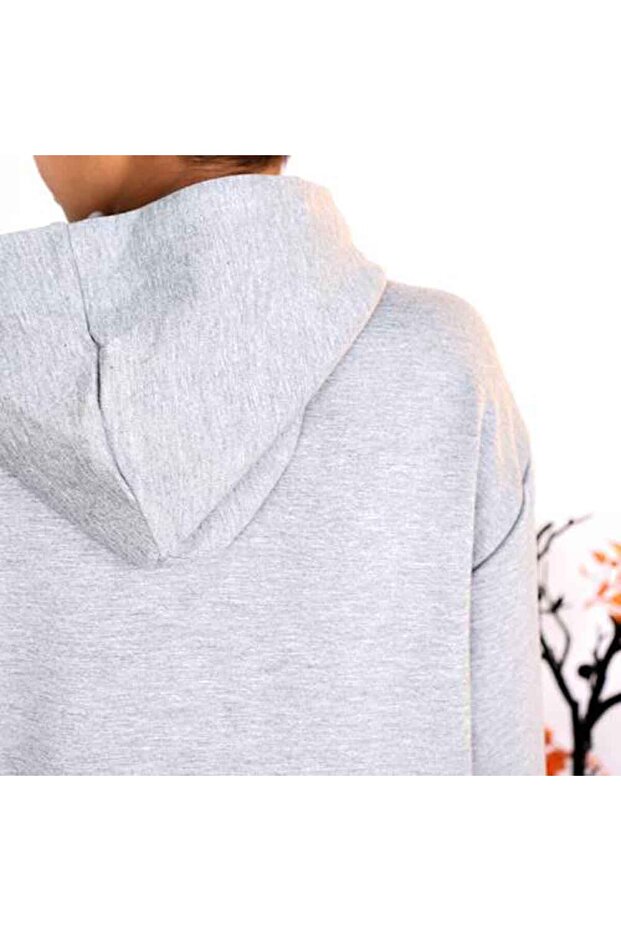 طقم قطعتين رمادي بقبعة - 5