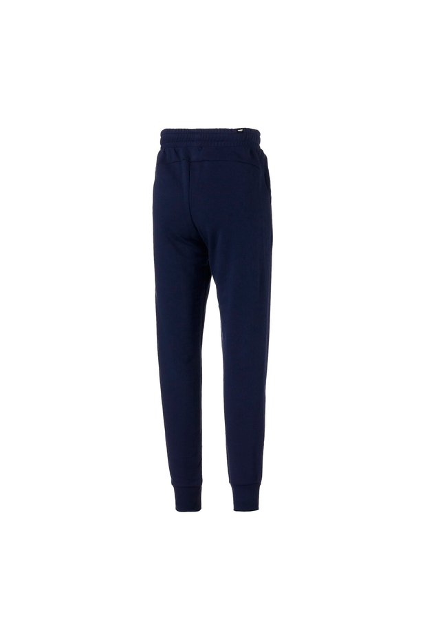 Mens Essentials French Terry Closed Pants Sports Sweatpants - Blue