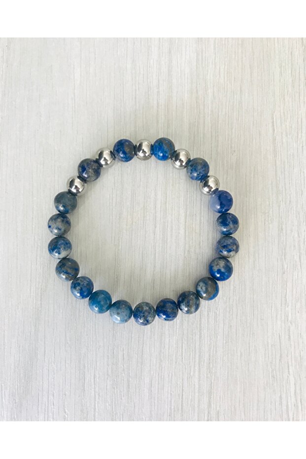 Relaxation, Calm, Energy Bracelet Real Lapis Lazuli Stone Bracelet – Mkt.1.101.25