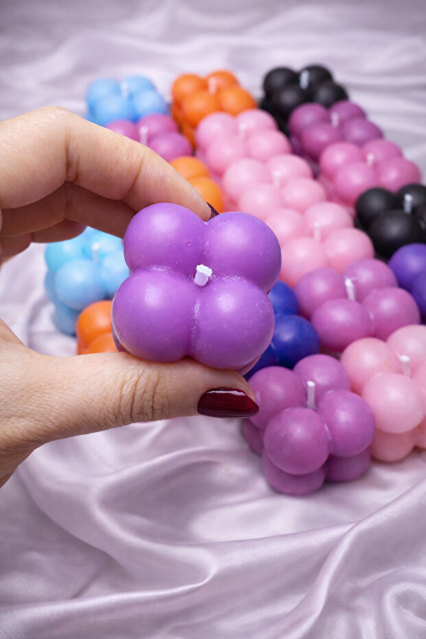 حامل بطاقات وردي اللون - 4