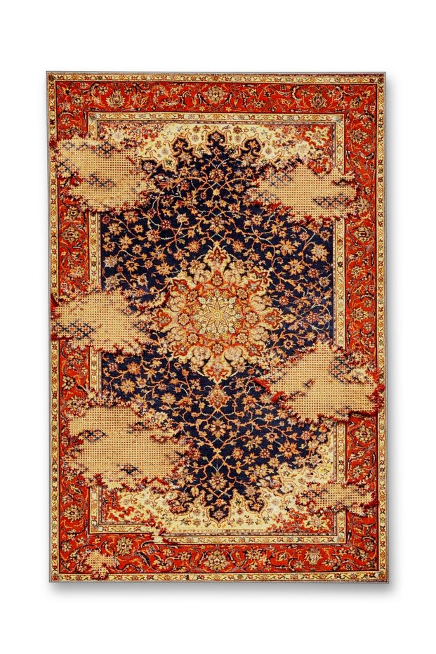 Sdt Traditional Peeling Effect Patterned Woven Base Modern Decorative Carpet Sdt222