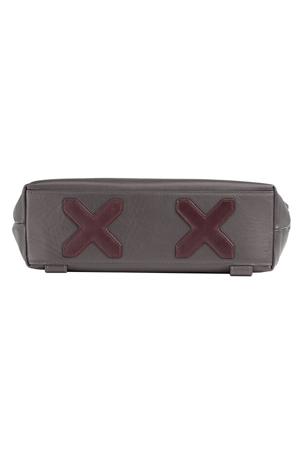 Rucsac din piele 39 cm - 5