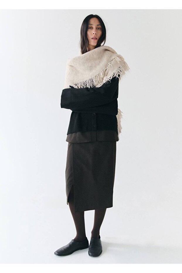 Püskül detaylı şal - 4