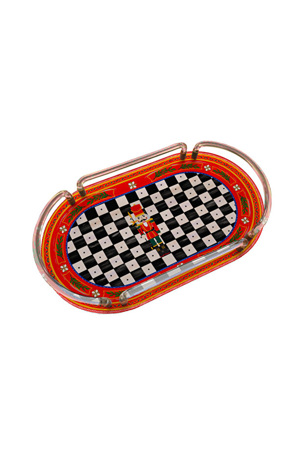 Nutcracker Oval Pleksi Tepsi - 1