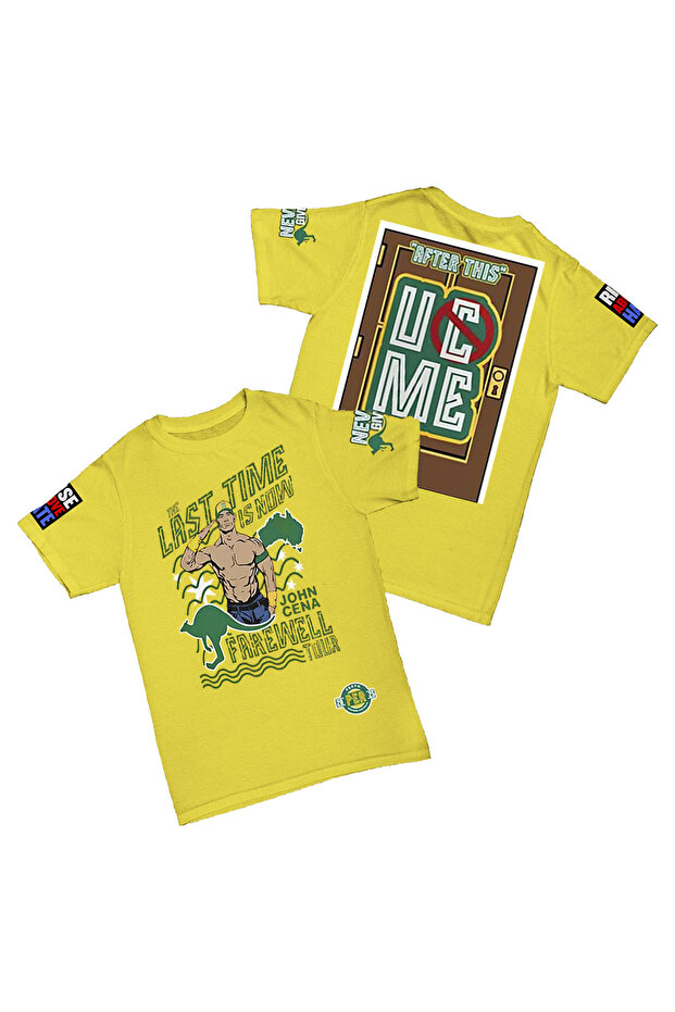 تيشيرت قطن بطبعة John Cena UC ME Never Give Up