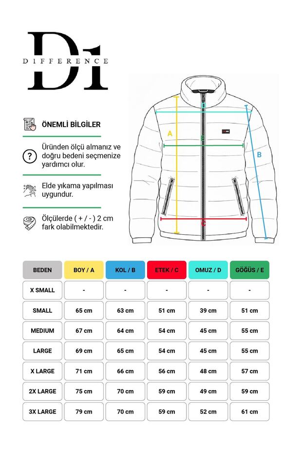 Men's Red Lined Windproof Hooded Winter Jacket - 6