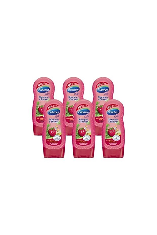 Bamboo Baby Shampoo and Shower Gel 230 Ml X 6 Pieces