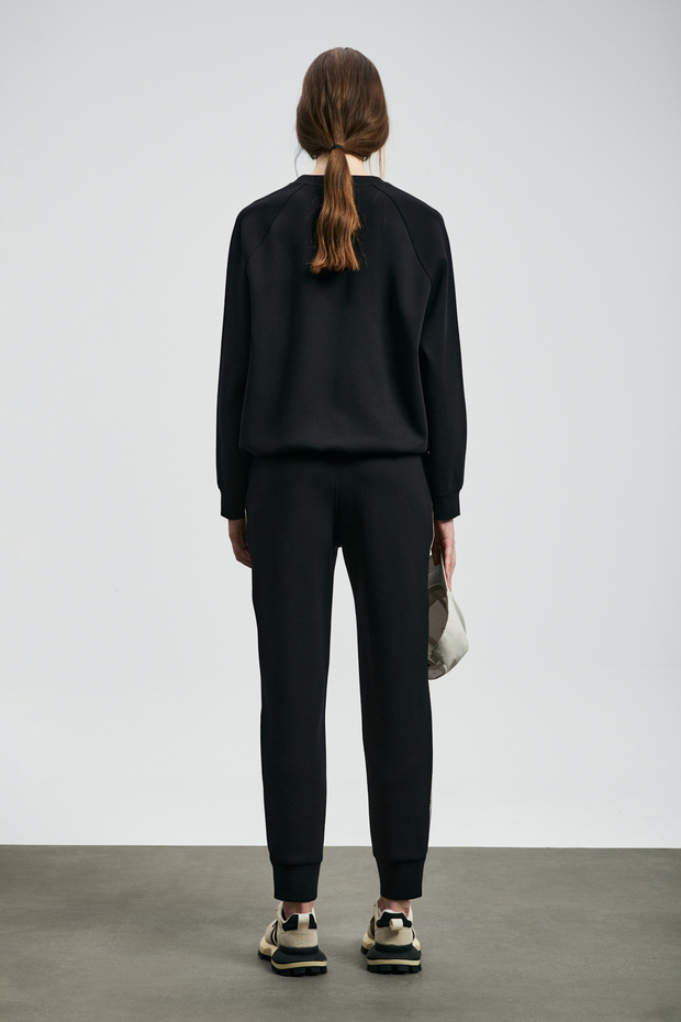 122050008 Cessıca Örme Kadın Eşofman Altı SİYAH - 6