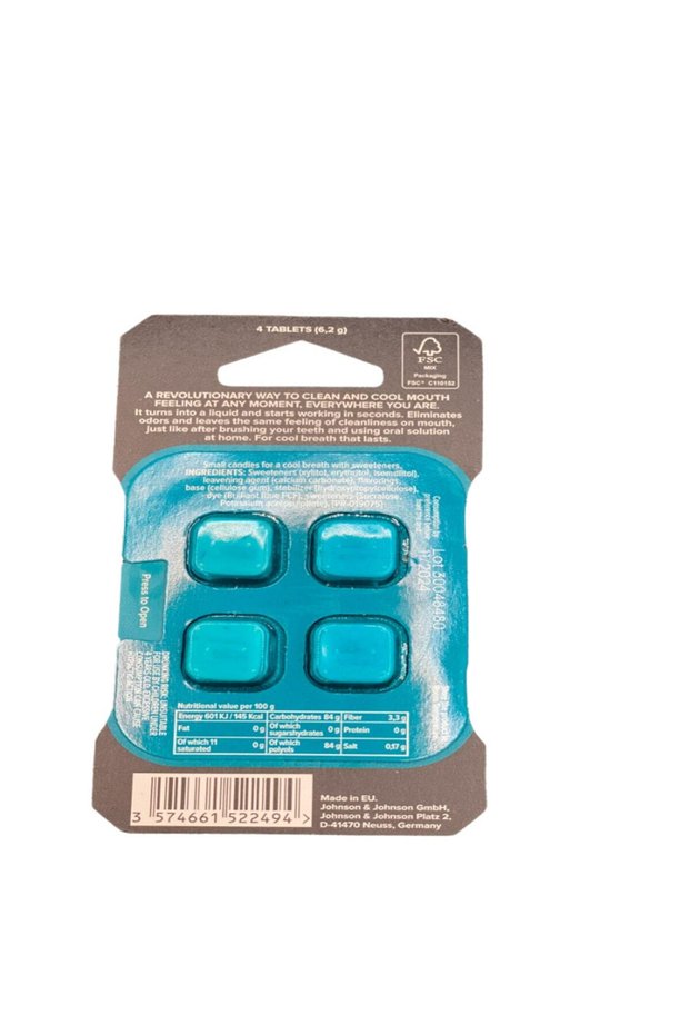 Go! Tabs Clean Mint Çiğneme Tableti 4'lü