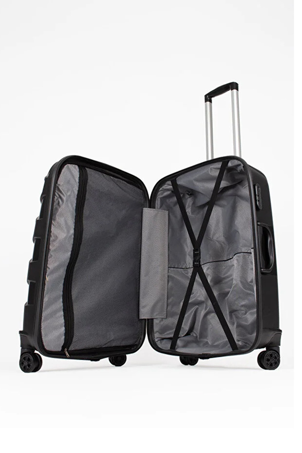 PP504 Siyah Valiz 65CM - 3