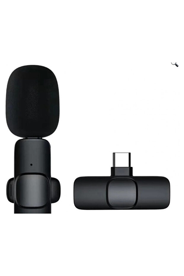 Microfon wireless K8 tip lavaliera conector USB tip C - 5