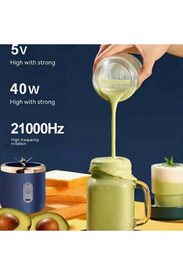Mini Blender electric multifunctional cupa portabila - 7