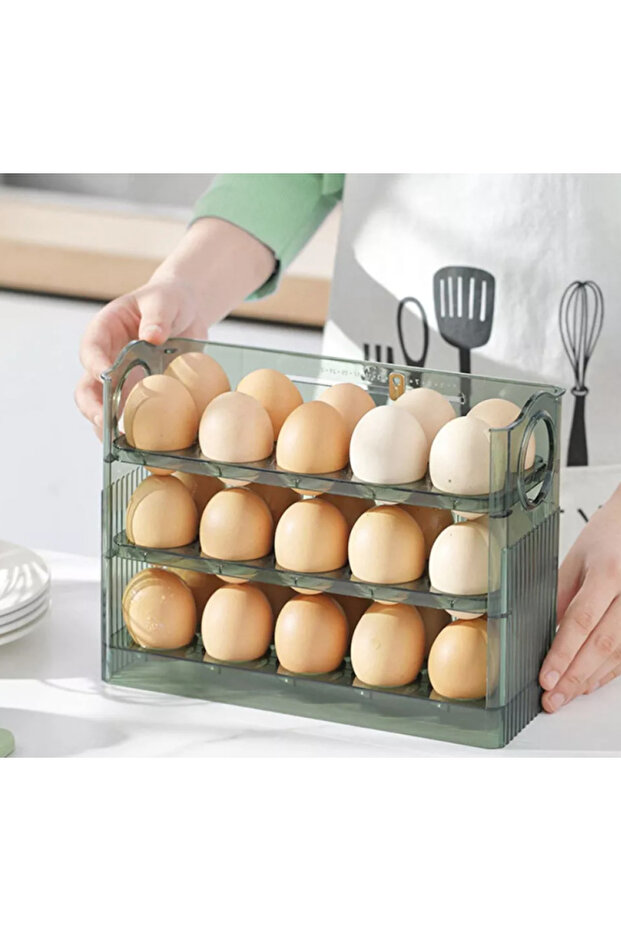3-tier egg storage container - 2