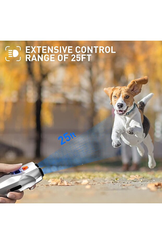 Dual sensor barking device with training/deterrence modes - 8