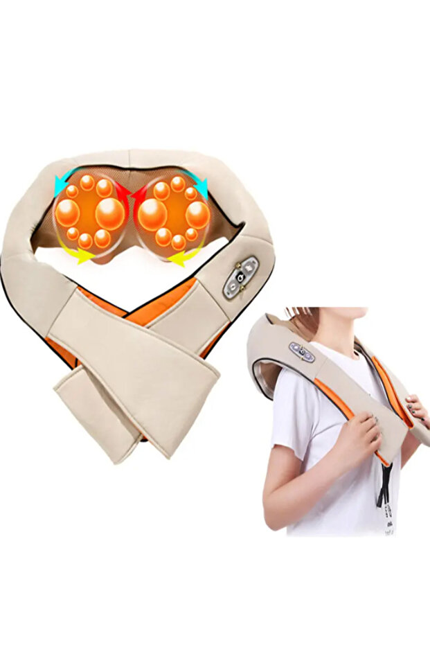 Beige massager with heating function - 6