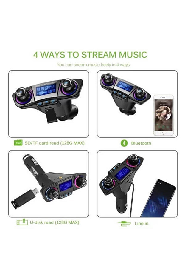 Car Bluetooth Modulator Dual A2DP 4.0+EDR - 3