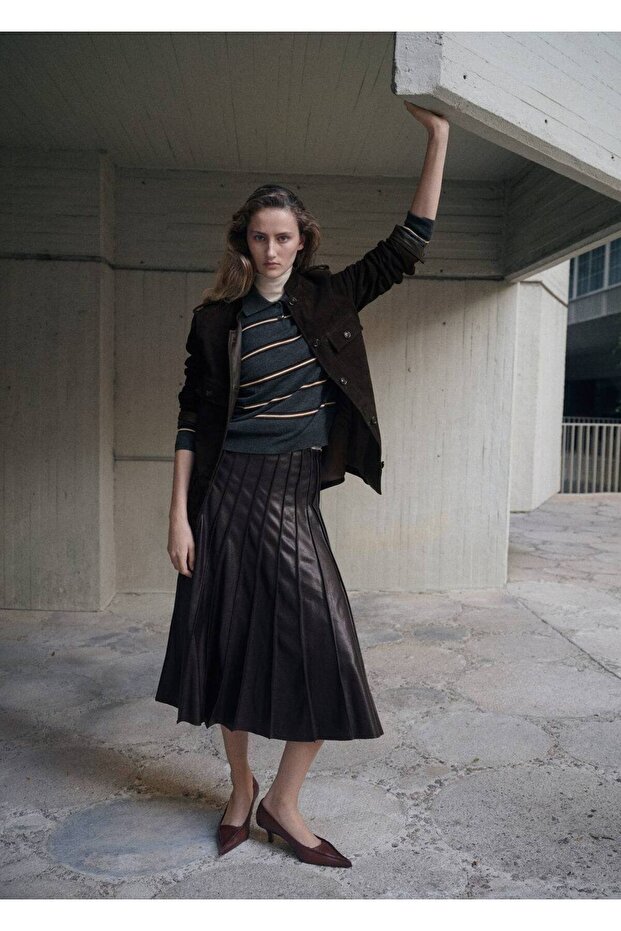 Godetli evaze etek - 2